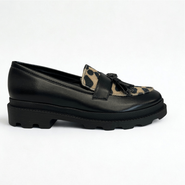 3469/FC SOL NERO/LEOPARDO T.10 
