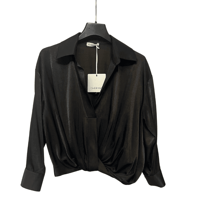 CAMICIA BUBBLE MARRONE