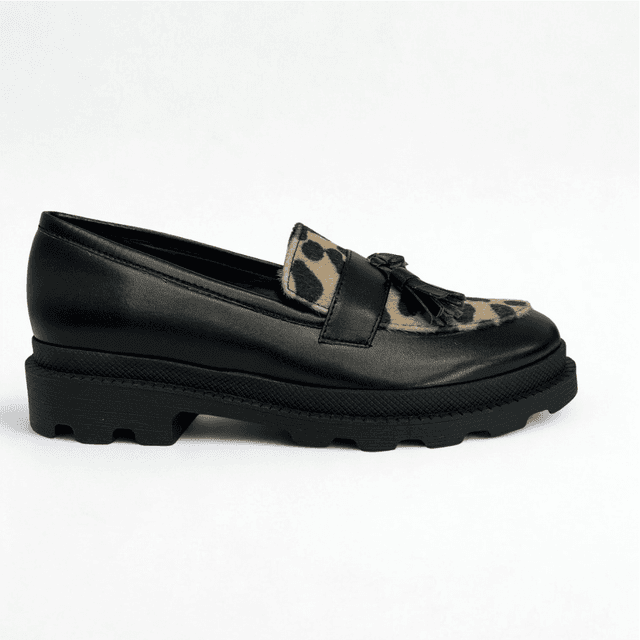 3469/FC SOL NERO/LEOPARDO T.10 